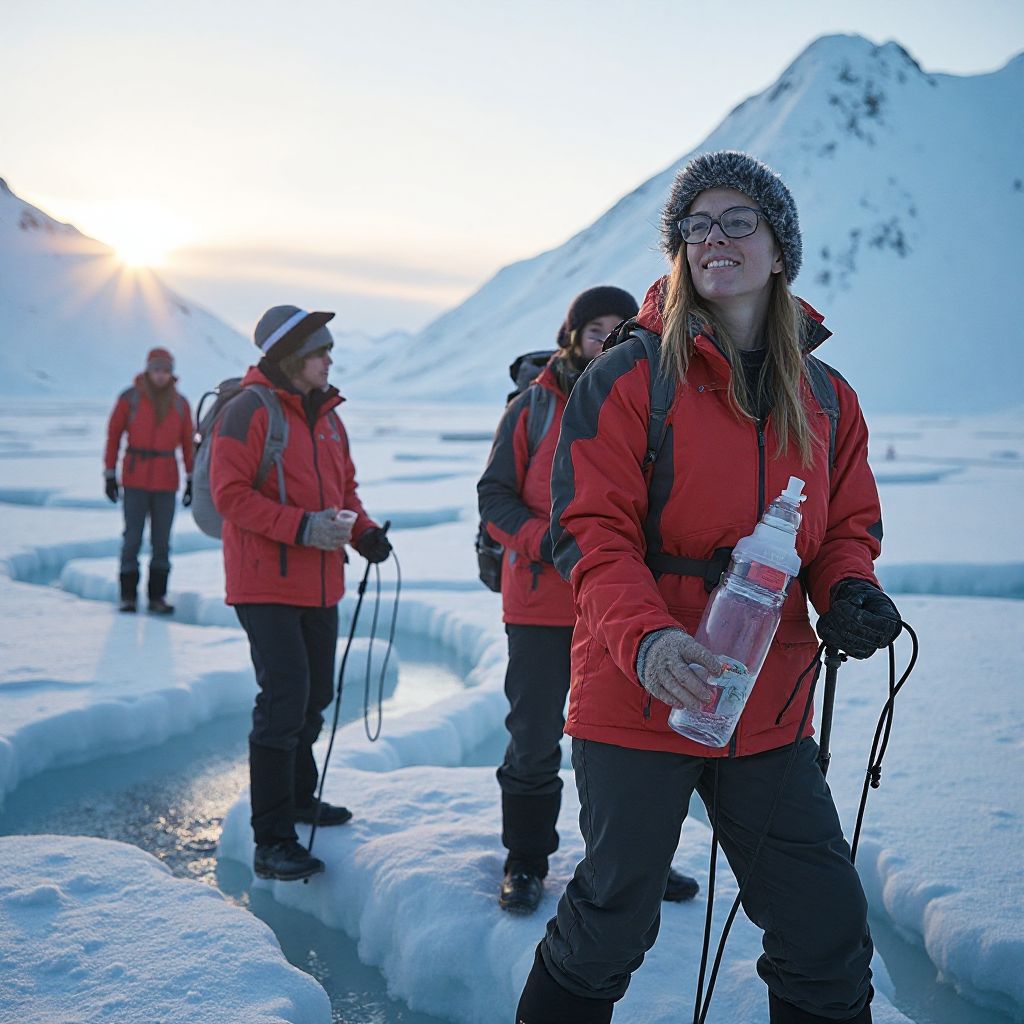 Climate research in Arctic region